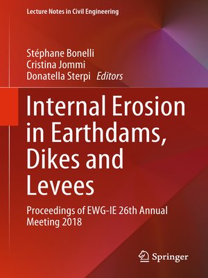 cover image of Internal Erosion in Earthdams, Dikes and Levees